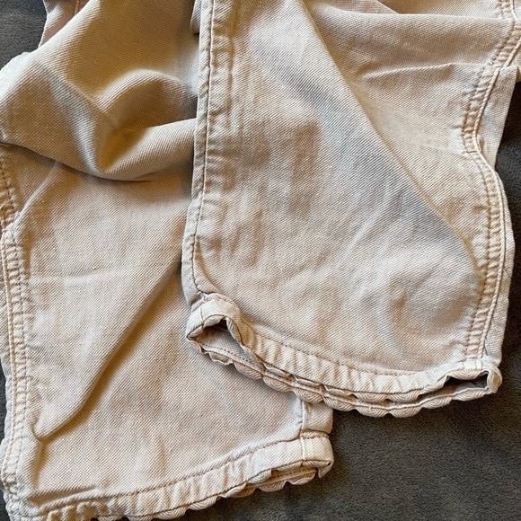 THE GREAT. Blush Ric Rac Cropped Pants - Picture 11 of 12